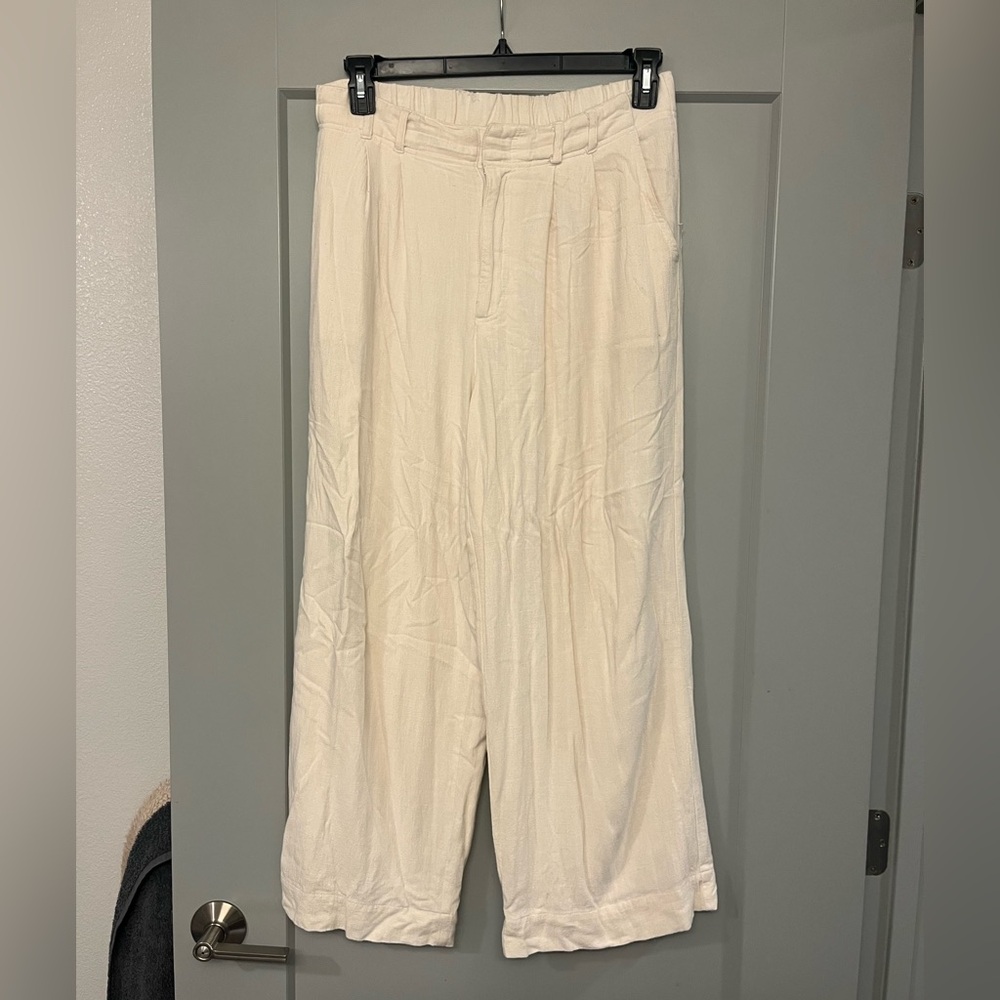 Z Supply Ivory Linen Pants